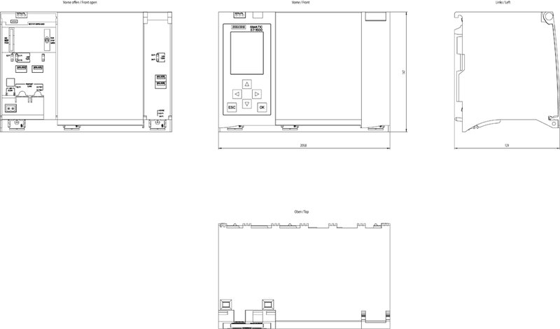 Центральный процессор Siemens 6ES7517-3HP00-0AB0