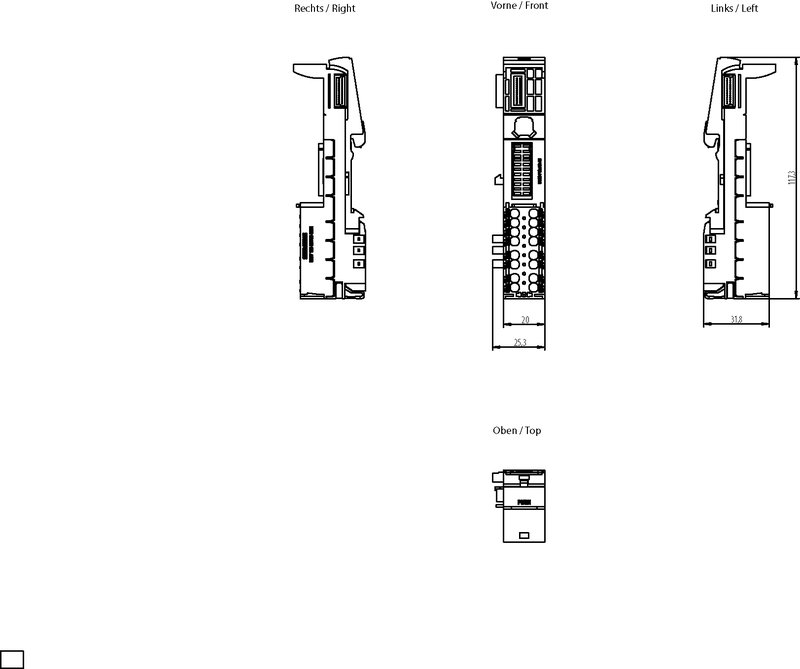 Базовый Блок  BU20-P12+A0+4B Siemens 6ES7193-6BP20-2BB1