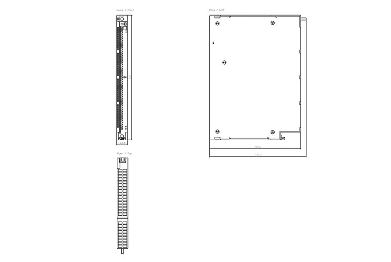 Модуль ввода аналоговых сигналов Siemens 6ES7431-7QH00-0AB0