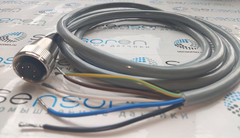 Разъем с кабелем Sentinel ZMK5-2/PVC