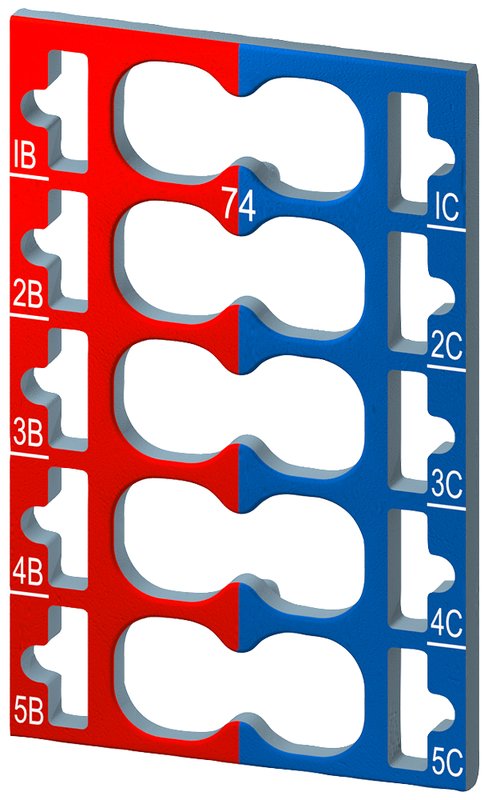 Цветные этикетки Siemens 6ES7193-6CP74-2AA0