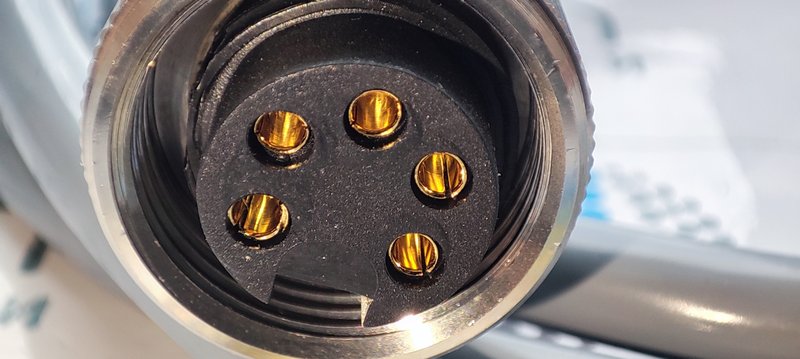 Разъем с кабелем Sentinel ZMK5-2/PVC