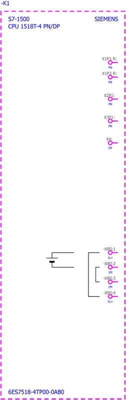 Центральный процессор Siemens 6ES7518-4TP00-0AB0
