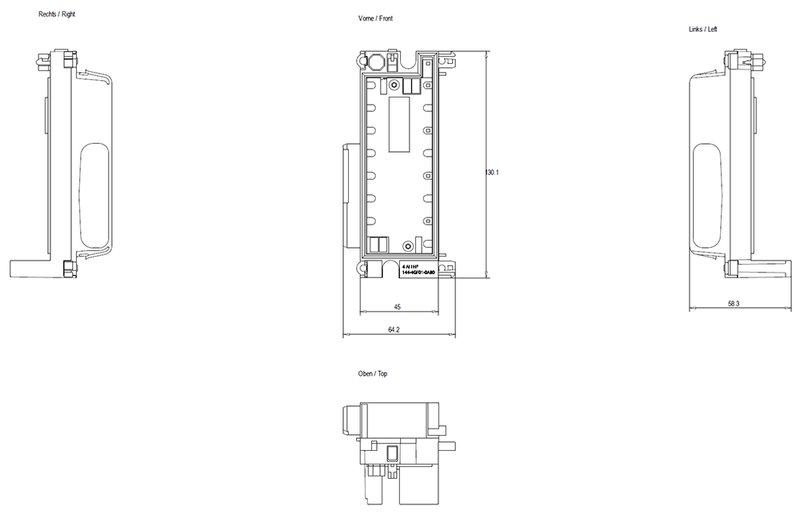 Электронный модуль Siemens 6ES7144-4GF01-0AB0