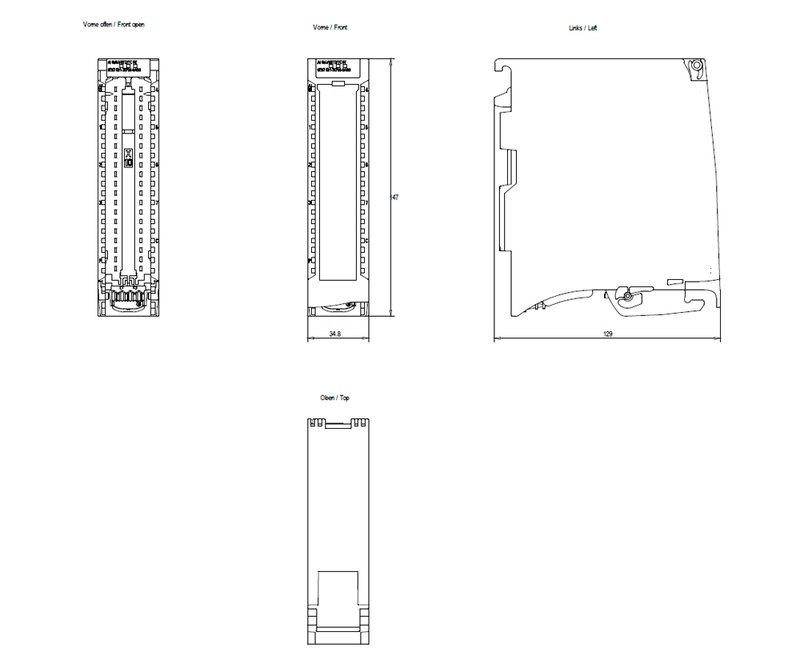 Модуль аналоговых входов Siemens 6ES7531-7KF00-0AB0