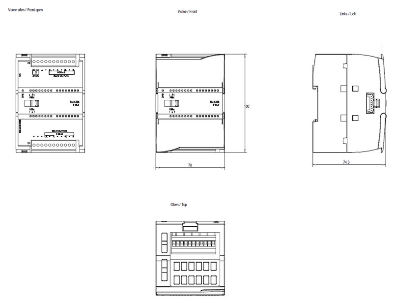 Отказобезопасный модуль дискретного ввода Siemens 6ES7226-6RA32-0XB0