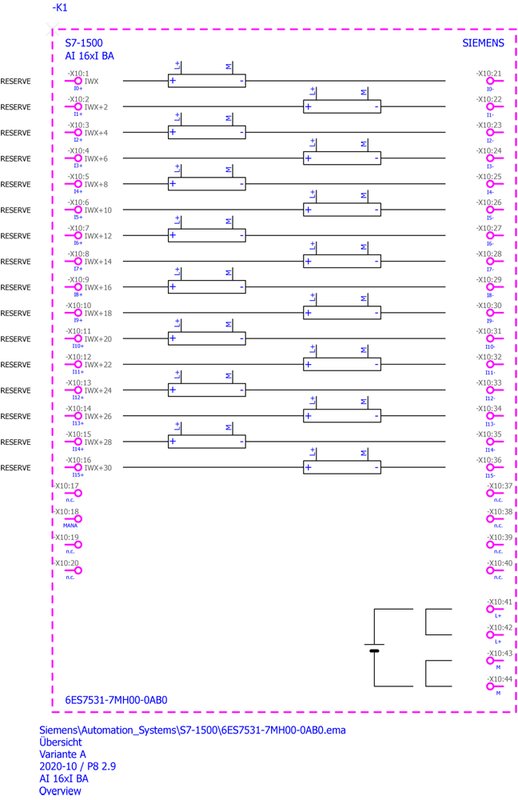 Модуль аналоговых входов Siemens 6ES7531-7MH00-0AB0