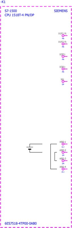Центральный процессор Siemens 6ES7518-4TP00-0AB0