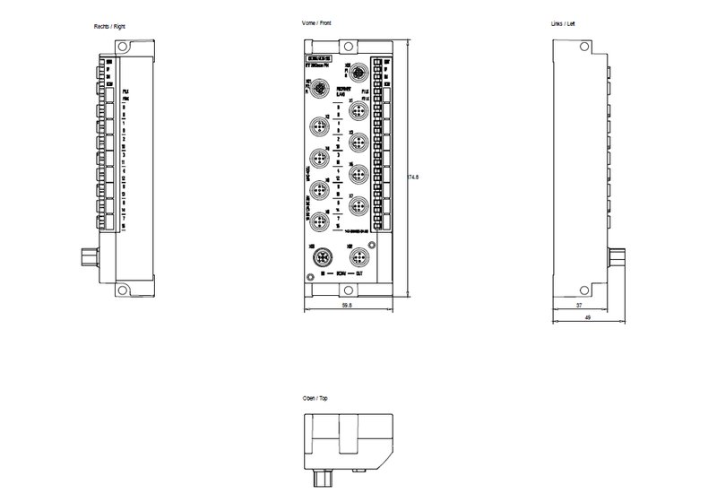 Станция распределенной периферии Siemens 6ES7142-6BH00-0AB0