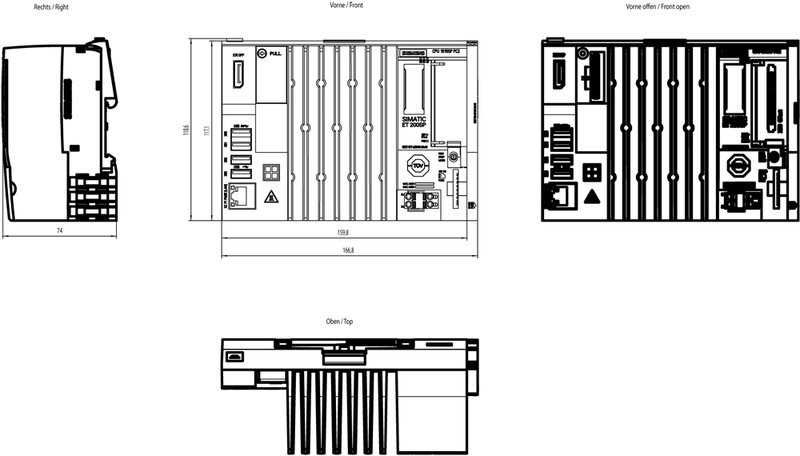 Центральный процессор Siemens 6ES7677-2WB42-0GK0