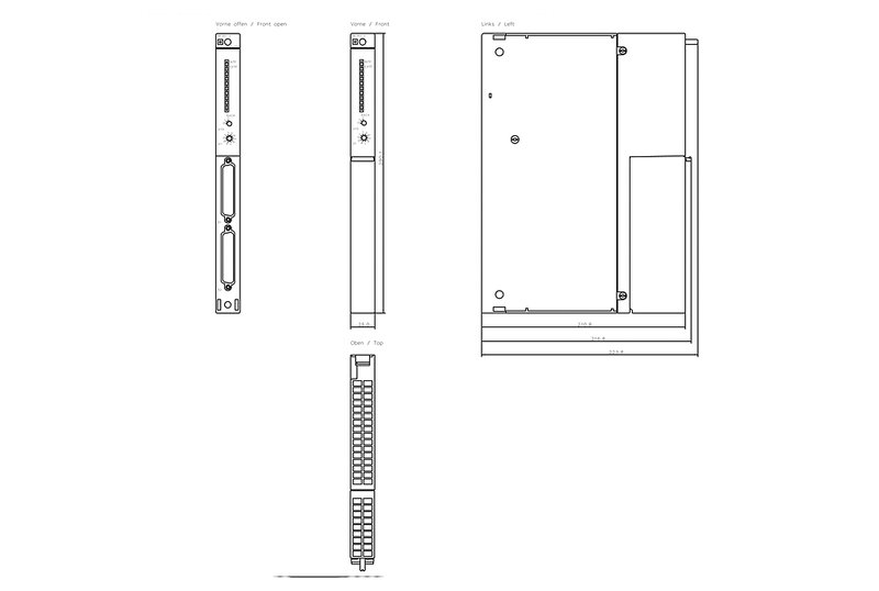 Интерфейсный модуль Siemens 6ES7461-3AA01-0AA0