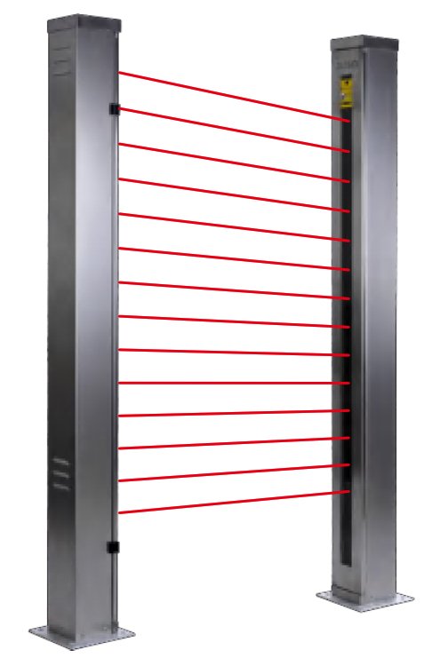 Световая завеса безопасности CYNDAR QSMT04/80-240