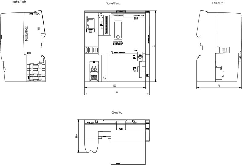 Центральный процессор Siemens 6ES7514-2VN03-0AB0
