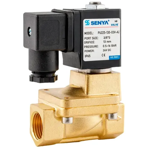 Электромагнитный клапан SENYA PU225-100-02V-A4