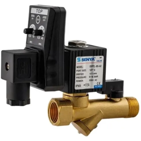 Электромагнитный клапан для слива конденсата SENYA SYPTL-40-B2-D3