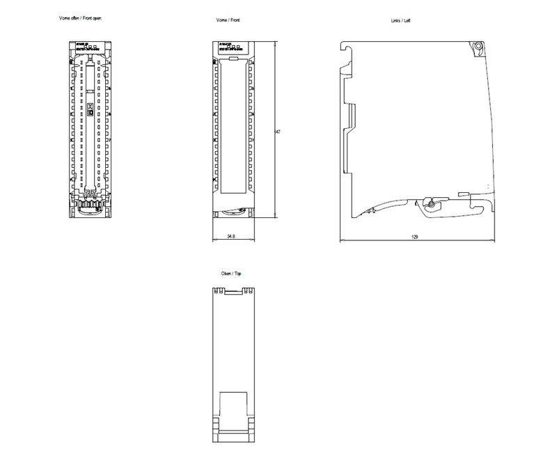 Модуль аналоговых входов Siemens 6ES7531-7NF10-0AB0