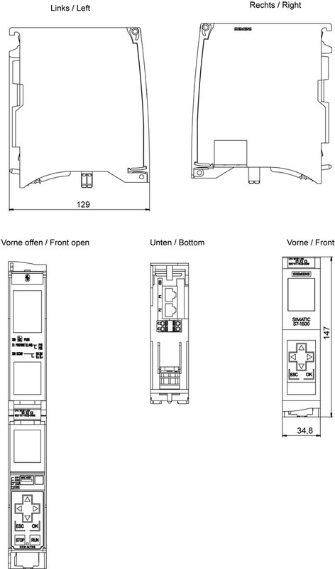 Центральный процессор Siemens 6ES7511-1FL03-0AB0