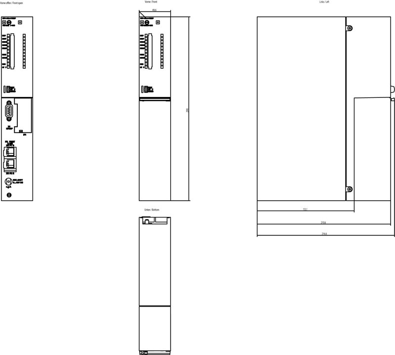 Центральный процессор Siemens 6ES7416-3ES07-0AB0