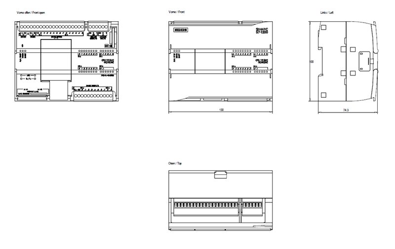 Компактный центральный процессор Siemens 6ES7215-1AF40-0XB0