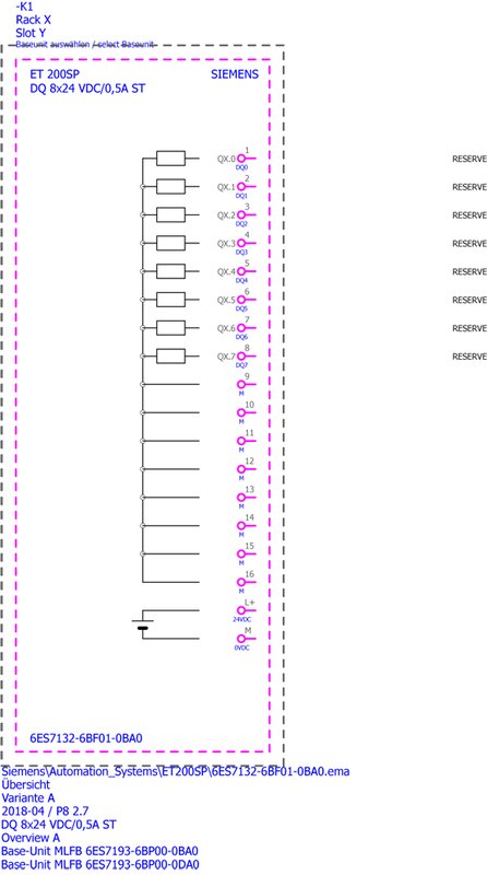 Модуль дискретного вывода Siemens 6ES7132-6BF01-2BA0