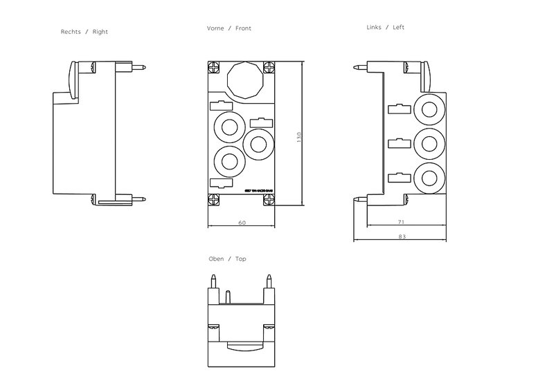 Соединительный модуль Siemens 6ES7194-4AC00-0AA0