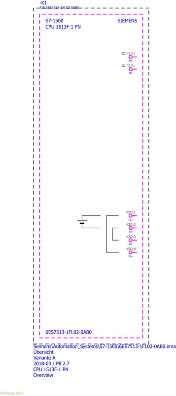 Центральный процессор Siemens 6ES7513-1FL02-0AB0