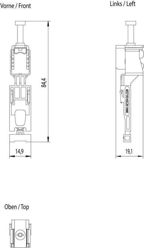 Комплект для соединений экрана Siemens 6ES7193-6SC20-1AM0