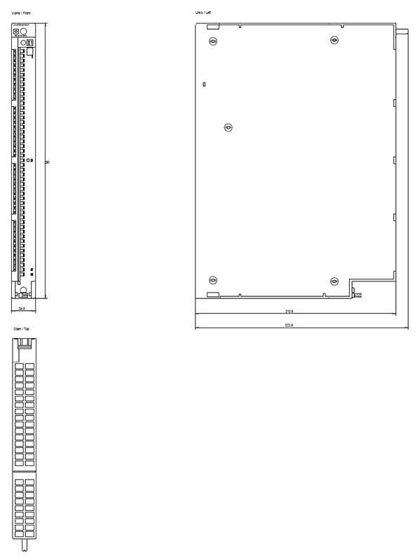 2-канальный модуль скоростных счетчиков  Siemens 6ES7450-1AP01-0AE0