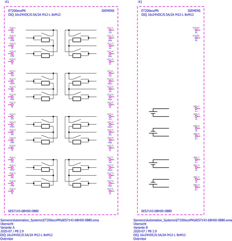 Станция распределенной периферии Siemens 6ES7143-6BH00-0BB0